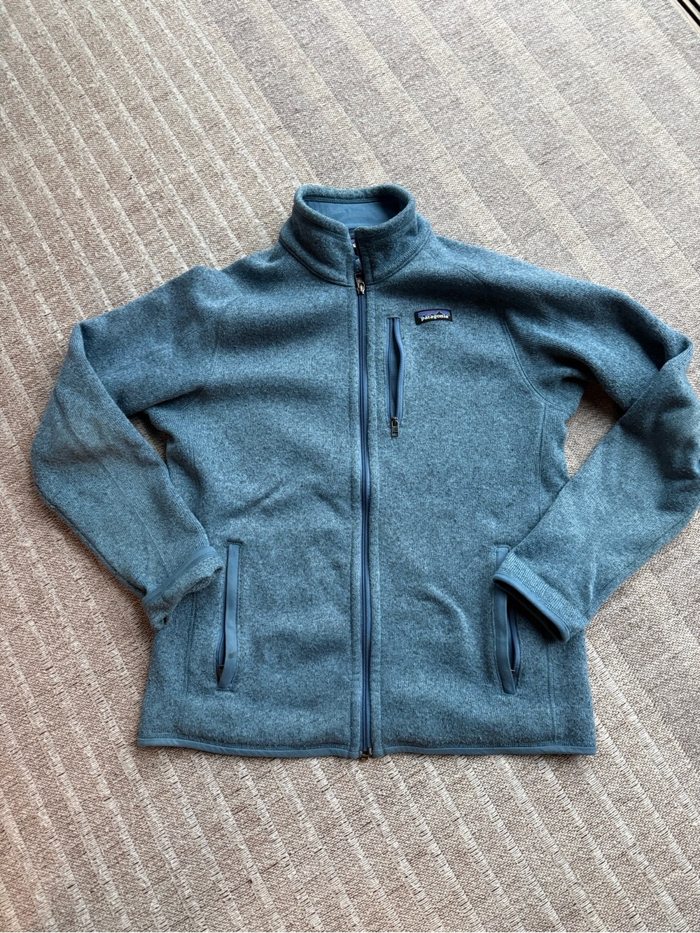 Patagonia Men's Better Sweater Blue Full-Zip Fleece Jacket